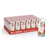 Innocent kids apples and strawberries juicy water 30 x 200ml cartons, UK version