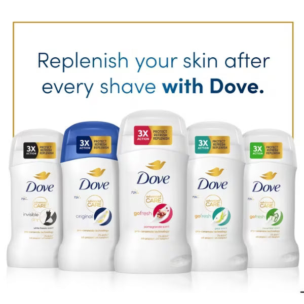 Dove Advanced Care Invisible Antiperspirant Stick 50ml - British product