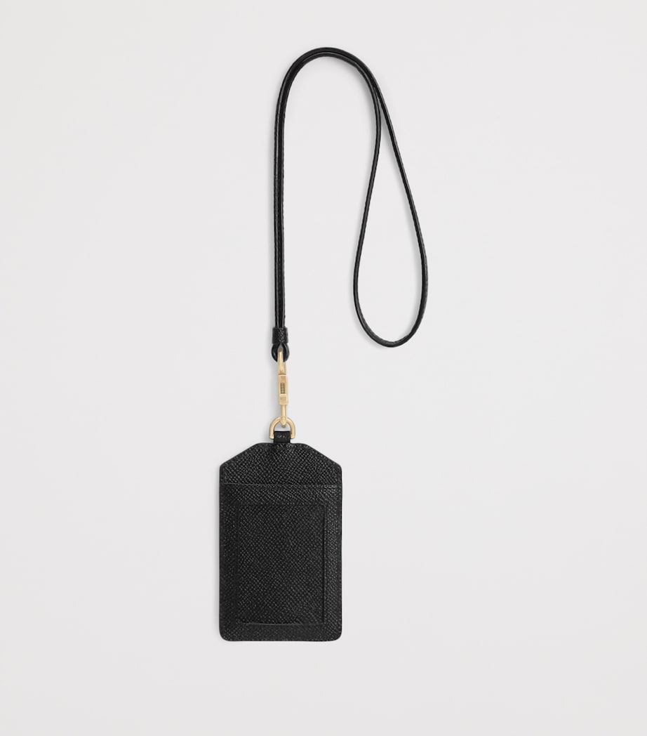 Dolce&Gabbana leather tag keyring, UK version