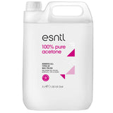 ESNTL 100% Pure Acetone Nail Polish Remover 5L - British product