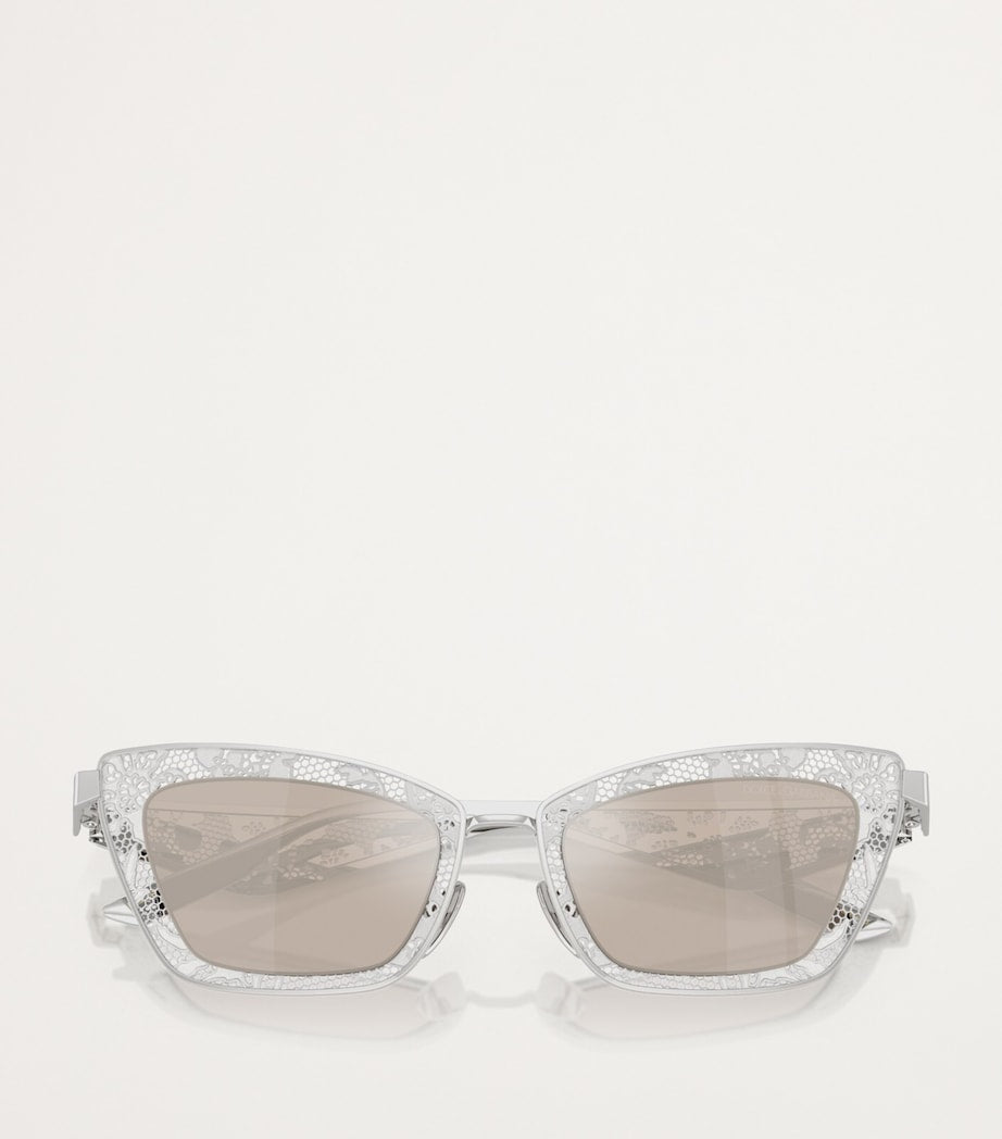 Dolce&Gabbana steel square sunglasses (British brand)