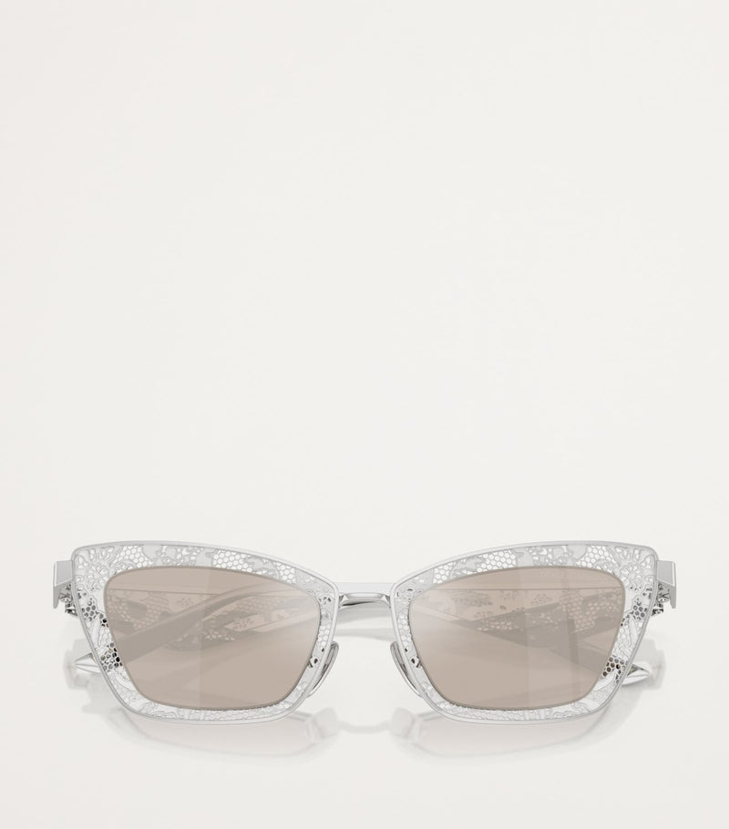 Dolce&Gabbana steel square sunglasses (British brand)