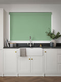 Next blackout roller blind eucalyptus green (British brand)
