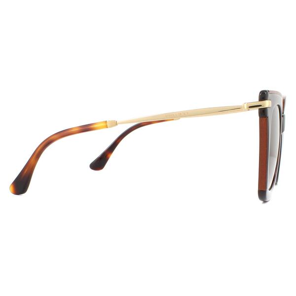 Jimmy Choo Ciara brown gradient sunglasses (British brand)