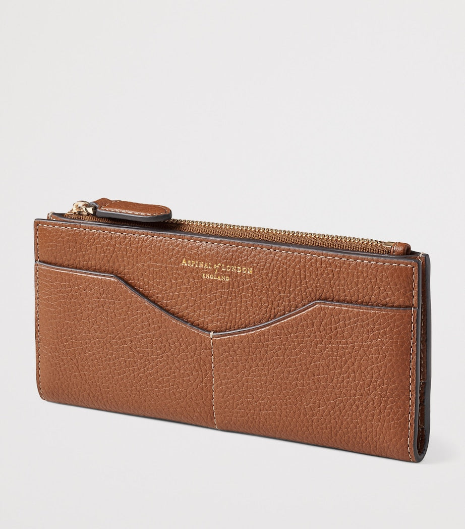 Aspinal of London large leather Hudson purse - British product