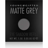Young & Gifted eyeshadow refill Matte Grey 1.5g - British product