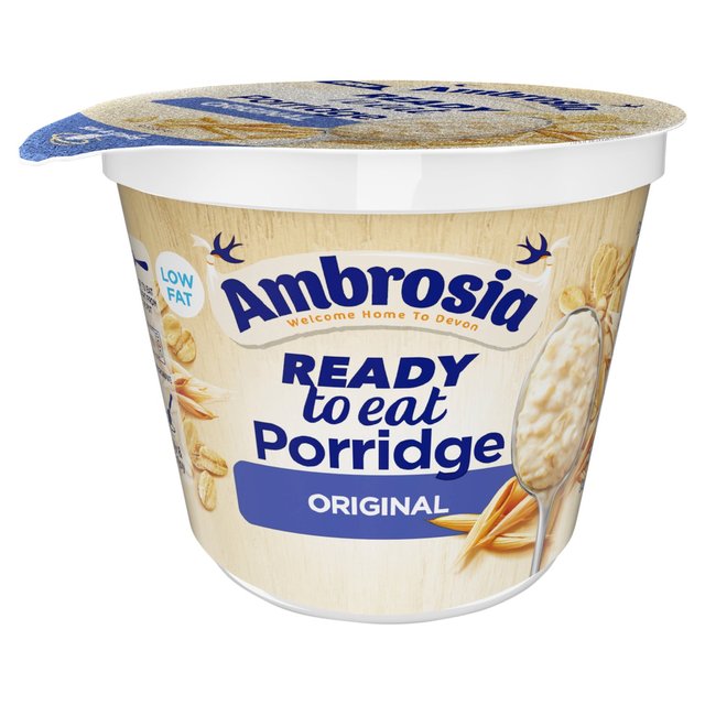 Ambrosia Ready to Eat Porridge Original   210g Cereals M&S   