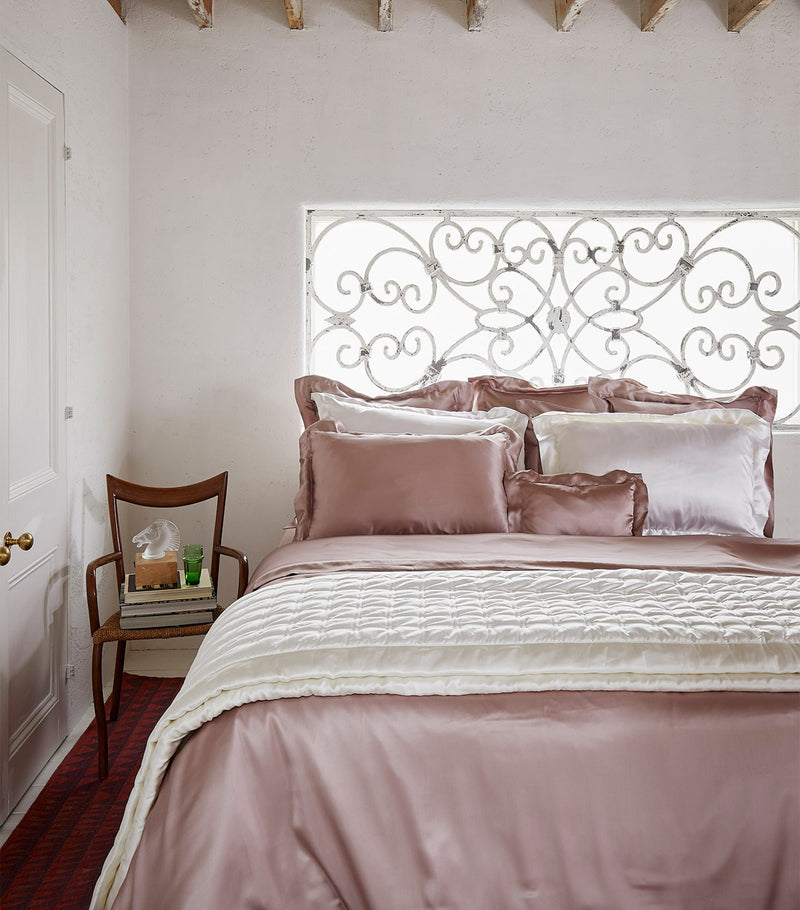 Gingerlily Silk Super King Flat Sheet 280cm x 310cm, UK version