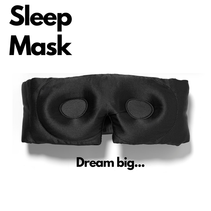 Longevity mulberry silk sleep mask blackout, imported from the UK