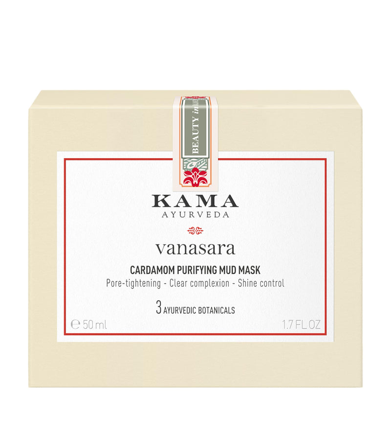 KAMA AYURVEDA Vanasara Cardamom Purifying Mud Mask 50ml, UK version