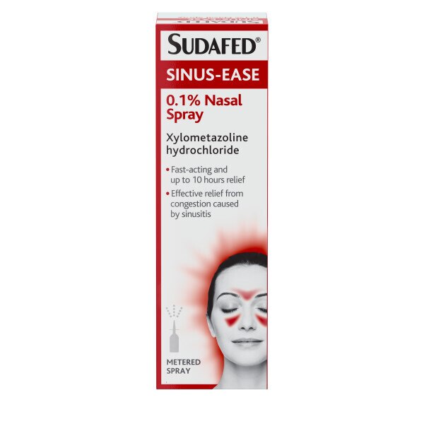 Sudafed Sinus-Ease 0.1% Nasal Spray 15ml GOODS Boots   