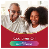 Seven Seas Cod Liver Oil Plus Multivitamins Omega-3 Fish Oil Capsules   90 per pack GOODS M&S   