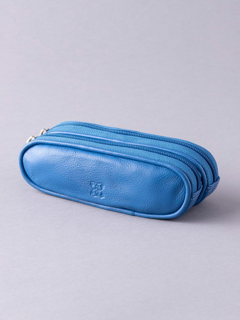 Lakeland Leather Mauve Double Glasses Case