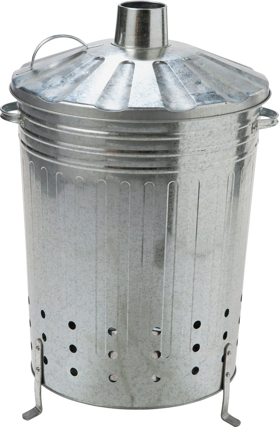 Galvanised Incinerator 90L, UK version