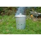 Galvanised Incinerator 90L, UK version