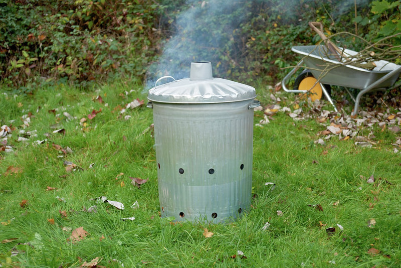 Galvanised Incinerator 90L, UK version