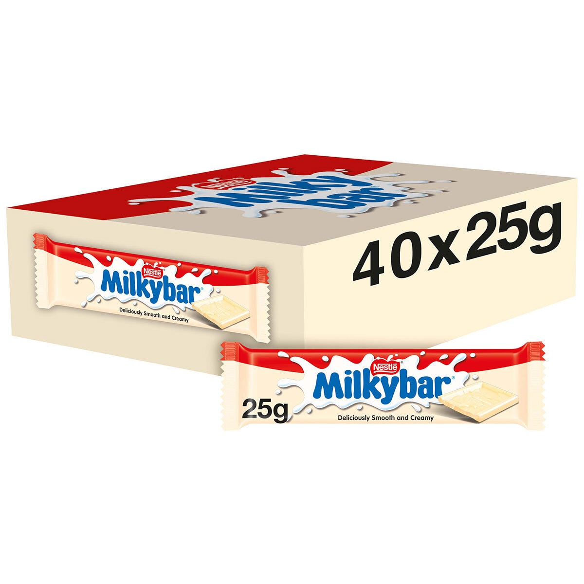 Milkybar PMP 65p, 40 x 25g GOODS Costco UK