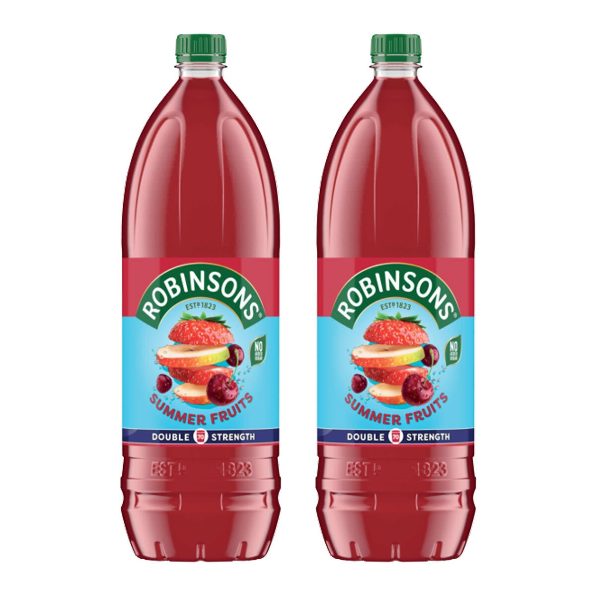 Robinsons Real Fruit Double Strength Summer Fruits, 2 x 1.75L GOODS Costco UK