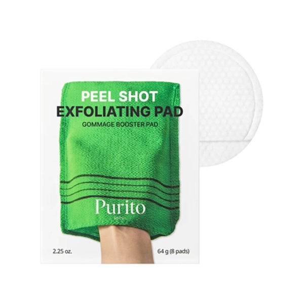 Purito Seoul Peel Shot Exfoliating Pad 8pcs - skincare product, UK version