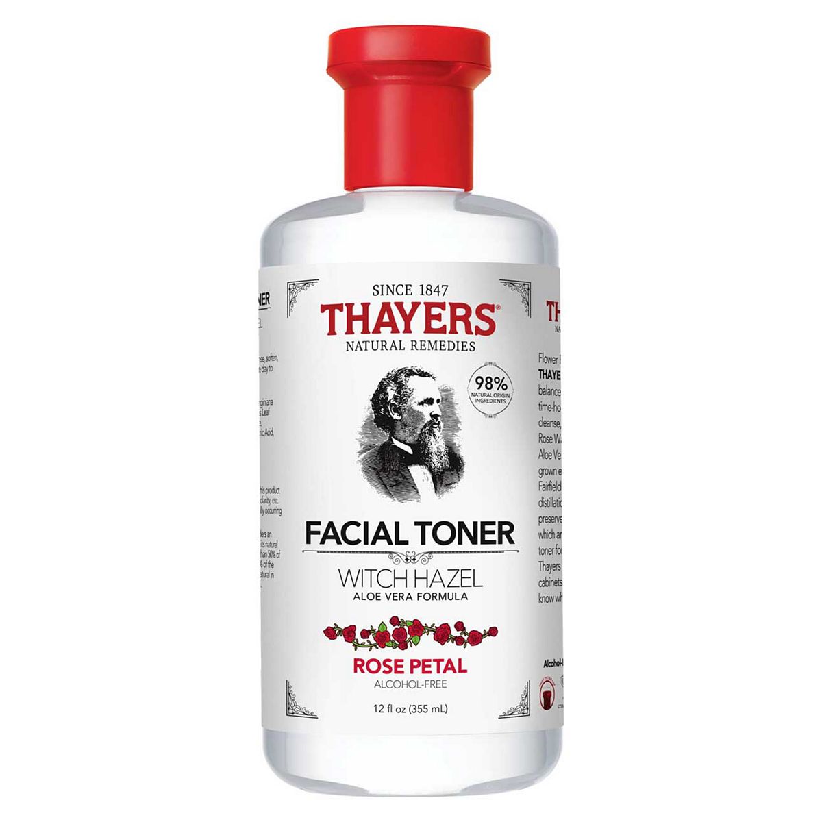 Thayers Hydrating Alcohol-free Facial Toners - Aloe Vera, Witch Hazel & Rose Petal - 355ml Body Care Boots   