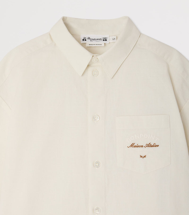 Bonpoint children's cotton shirt for ages 10-14 years - British product