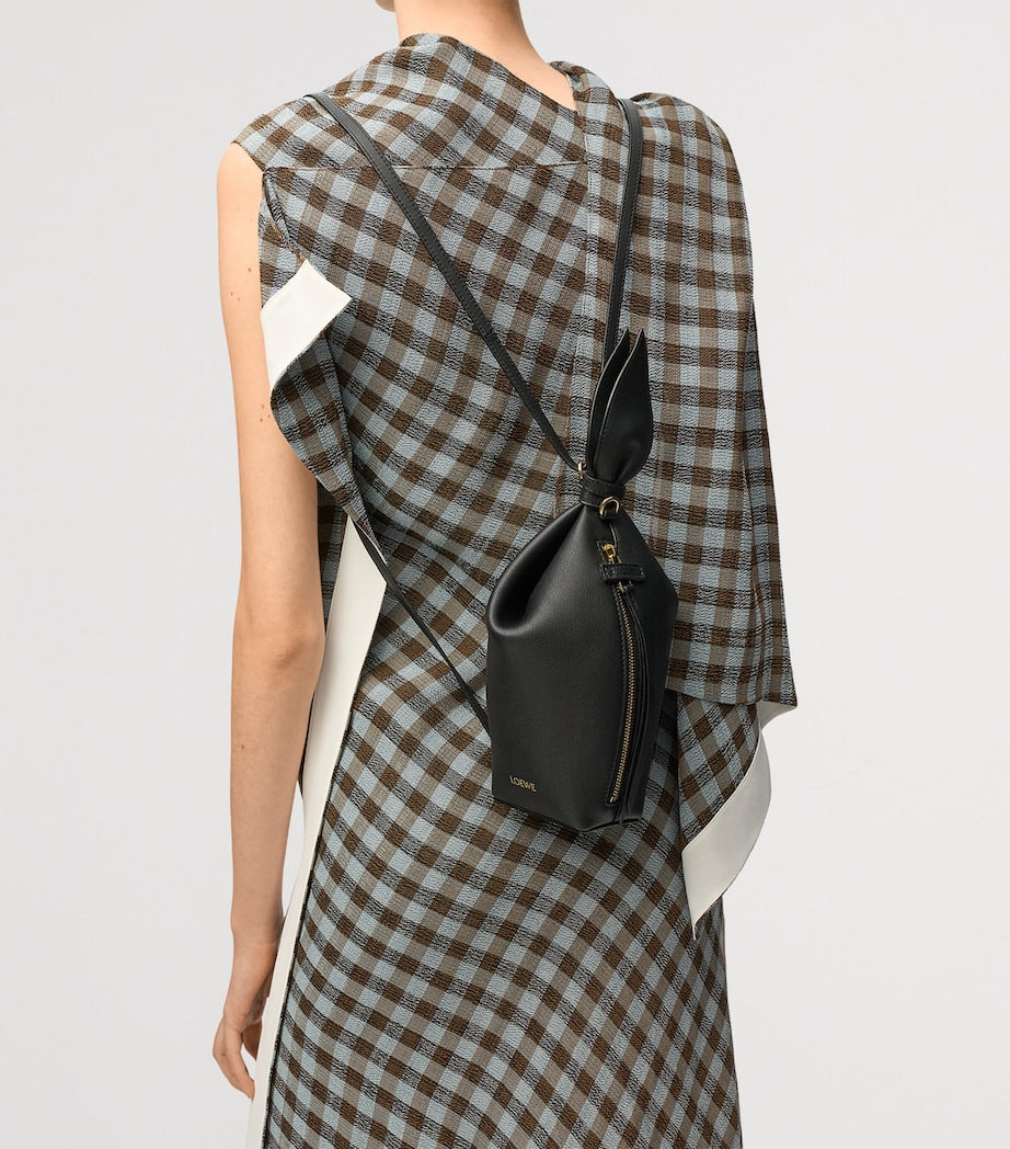 LOEWE Leather Scarf Backpack calfskin - British product