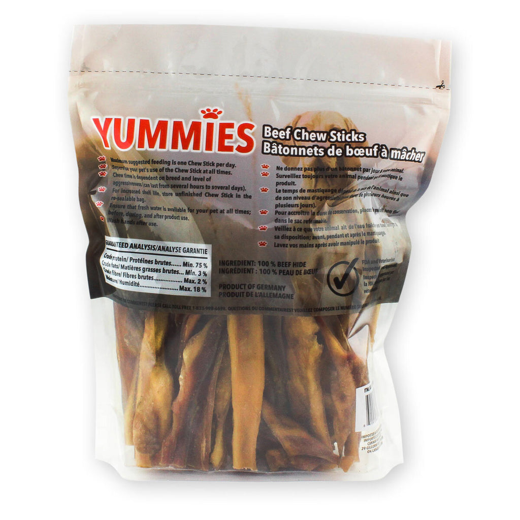 Yummies Beef Chew Sticks 5" - 8", 680g