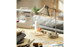 Habitat Bobby metal desk lamp silver, UK version