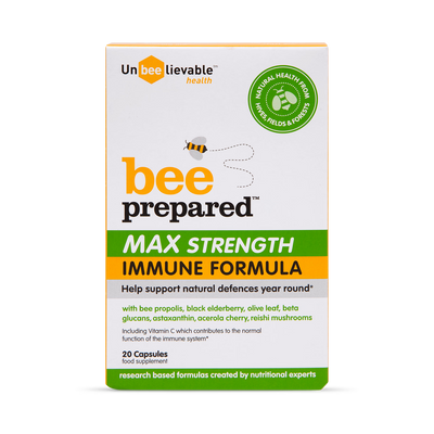 Unbeelievable Bee Prepared Max Strength Immune Support Capsules 20