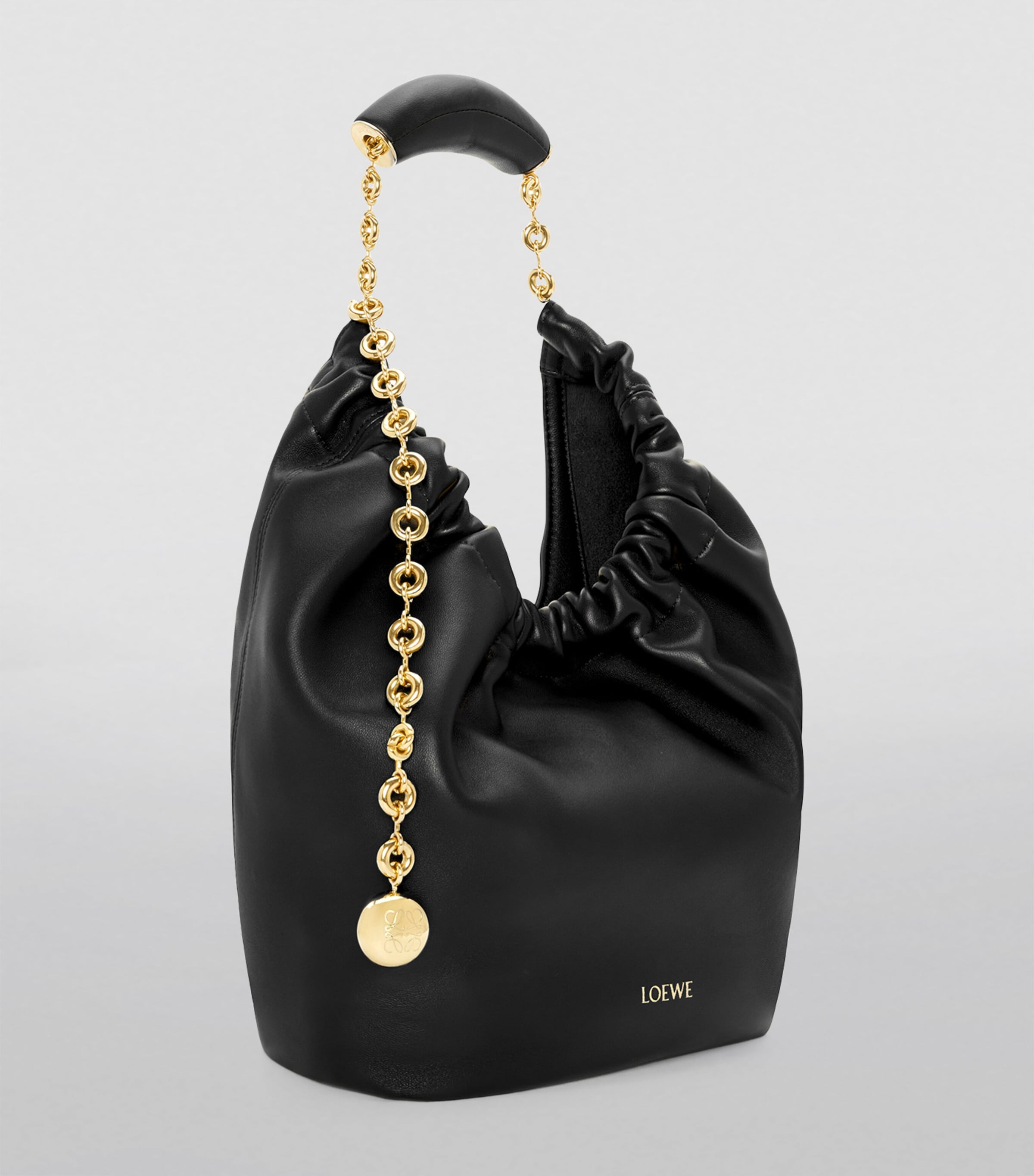 LOEWE Squeeze top-handle bag in nappa leather (British brand)