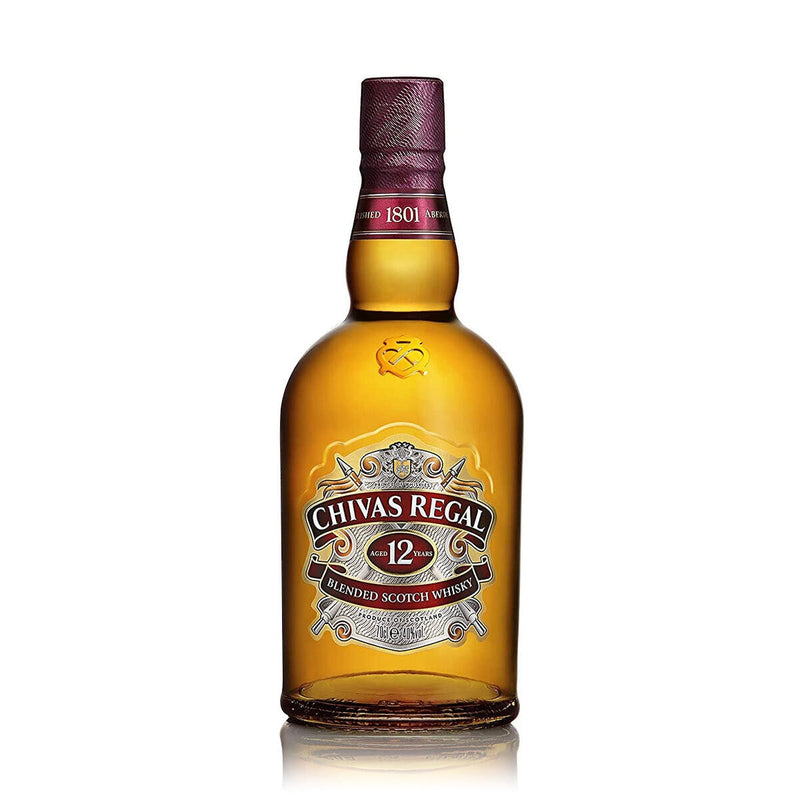 Chivas Regal 12 Year Old blended Scotch whisky 70cl - British product