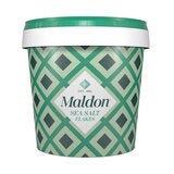 Maldon Sea Salt Flakes 570g tub, imported from the UK