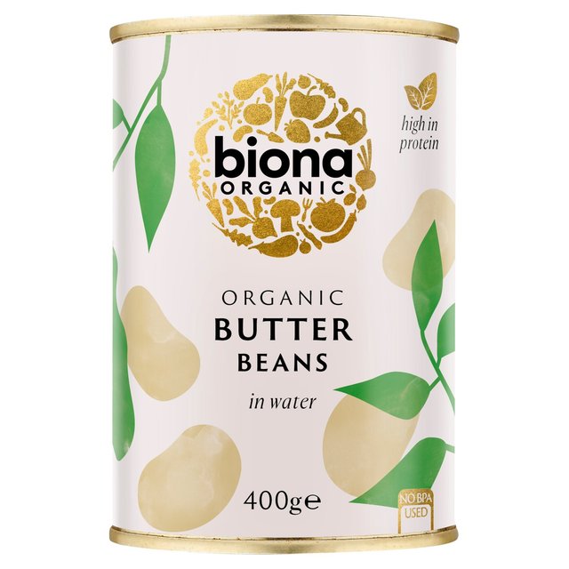 Biona Organic Butter Beans in Water   400g GOODS M&S   