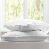 Purity Home 400 thread count cotton pillowcase pair, UK version