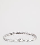 Suzanne Kalan princess diamond tennis bracelet white gold - British product