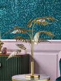 Clarke and Clarke Congo Leaf table lamp, imported from the UK