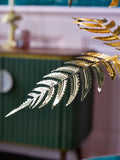 Clarke and Clarke Congo Leaf table lamp, imported from the UK