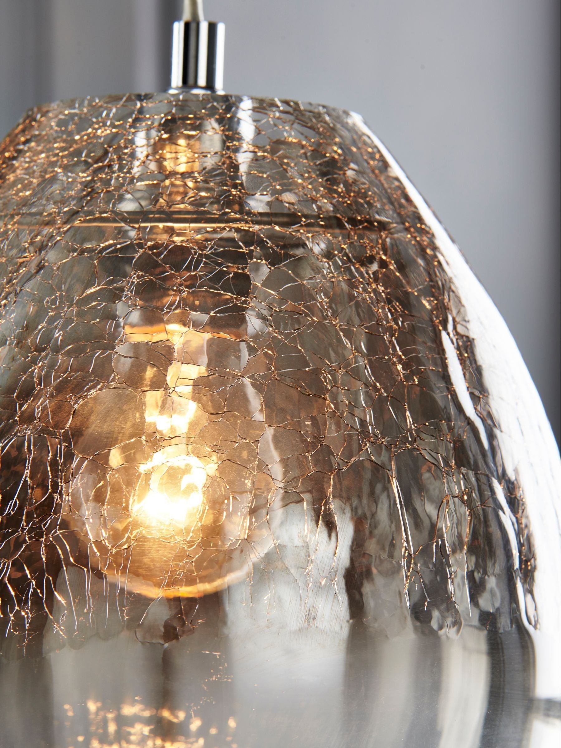 Next Smoke Grey Isla Ombre Lamp Shade, UK version