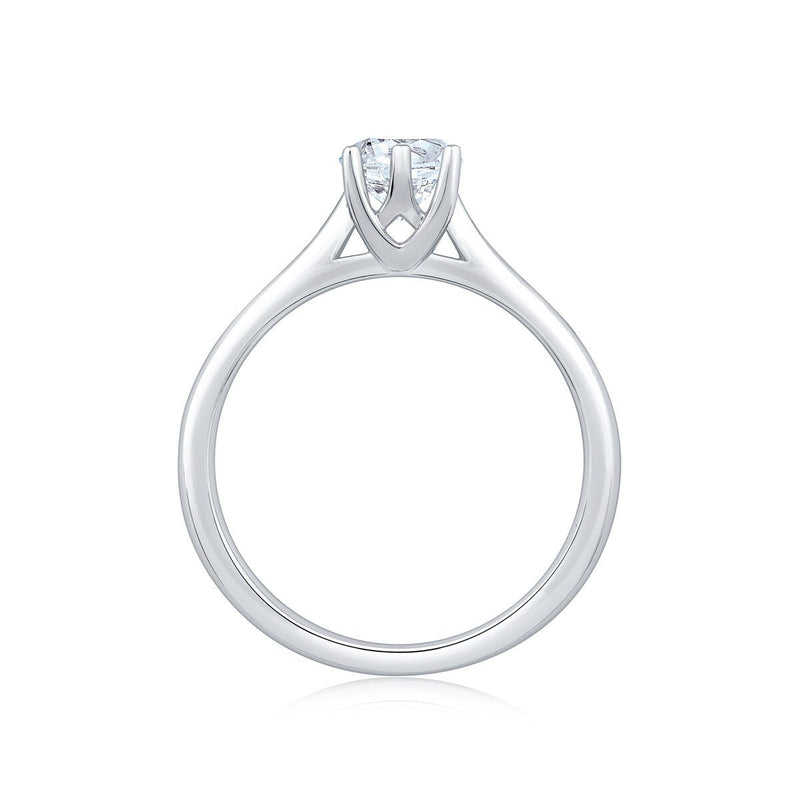 Costco diamond solitaire ring 0.50ct round brilliant size N, UK version