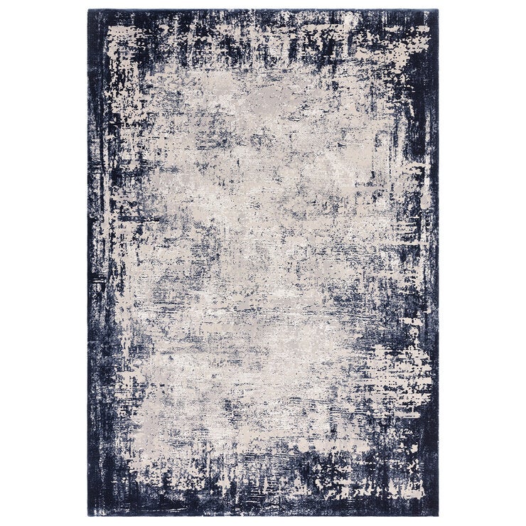 Asiatic Kuza border navy rug 200x290 cm, UK version