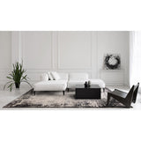 Kuza Border Grey Rug, in 2 Sizes GOODS Costco UK