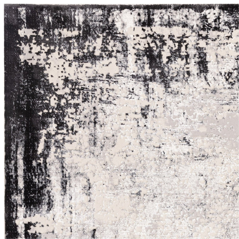 Asiatic border grey rug 200x290 cm (British brand)