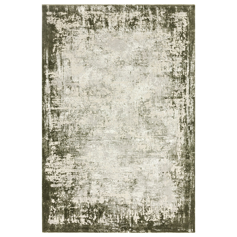 Asiatic Kuza border green rug 200x290 cm, imported from the UK