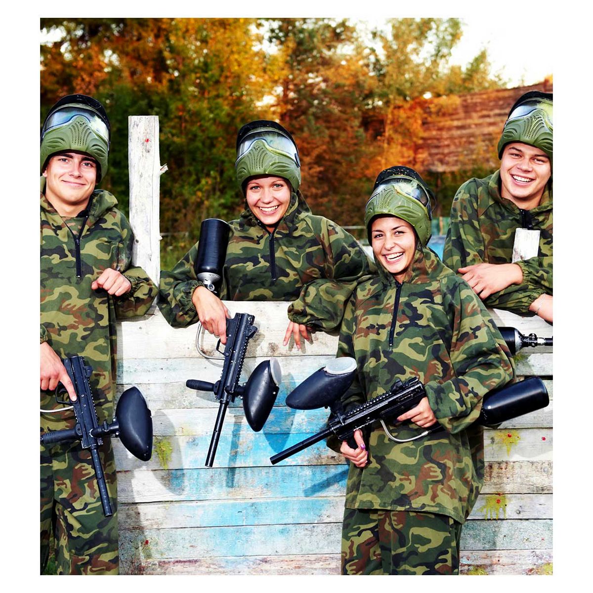 Activity Superstore Paintballing Experience for Four GOODS Boots   