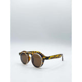 SVNX brown flip lens sunglasses one size (British brand)