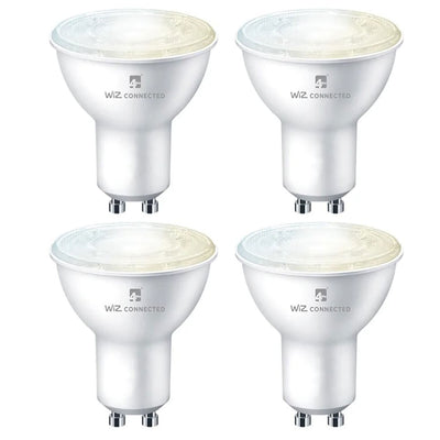 Costco UK 4lite WiZ Connected GU10 Smart LED Light Bulbs 4 Pack- Buy online at McGrocer