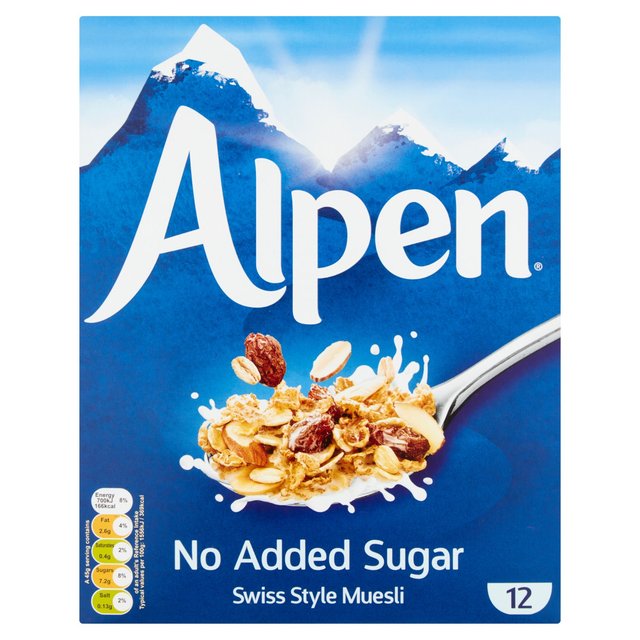 Alpen Muesli No Added Sugar   550g GOODS M&S   