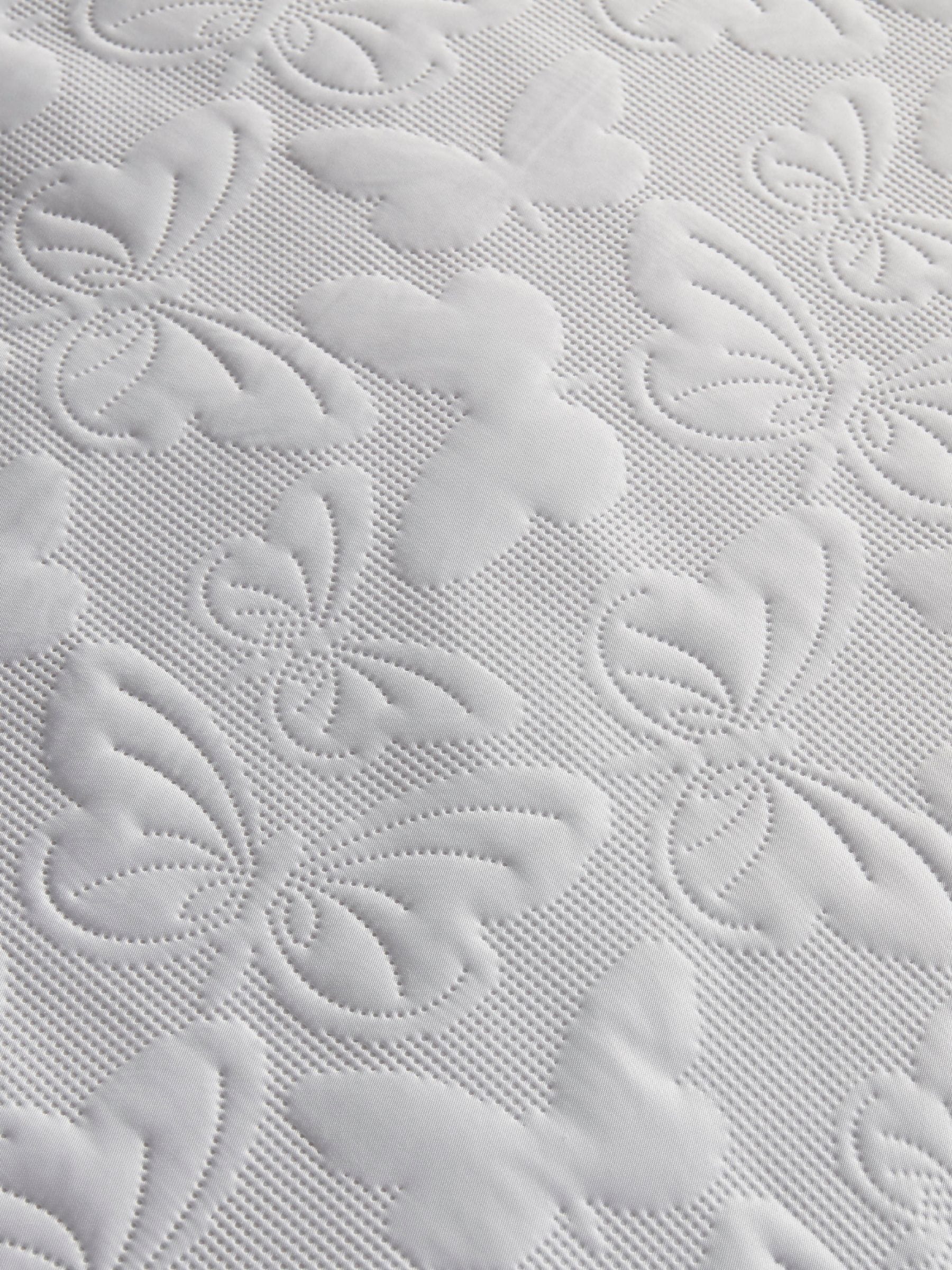 Serene White Butterfly Garden duvet cover set (British brand)