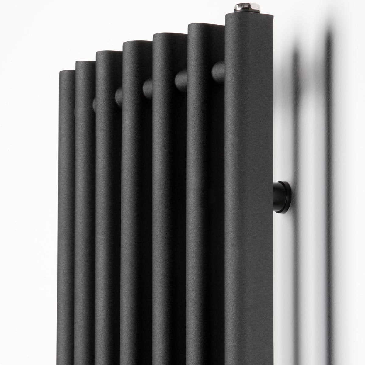 Ultraheat Trojan radiator in black 1760mm - British product