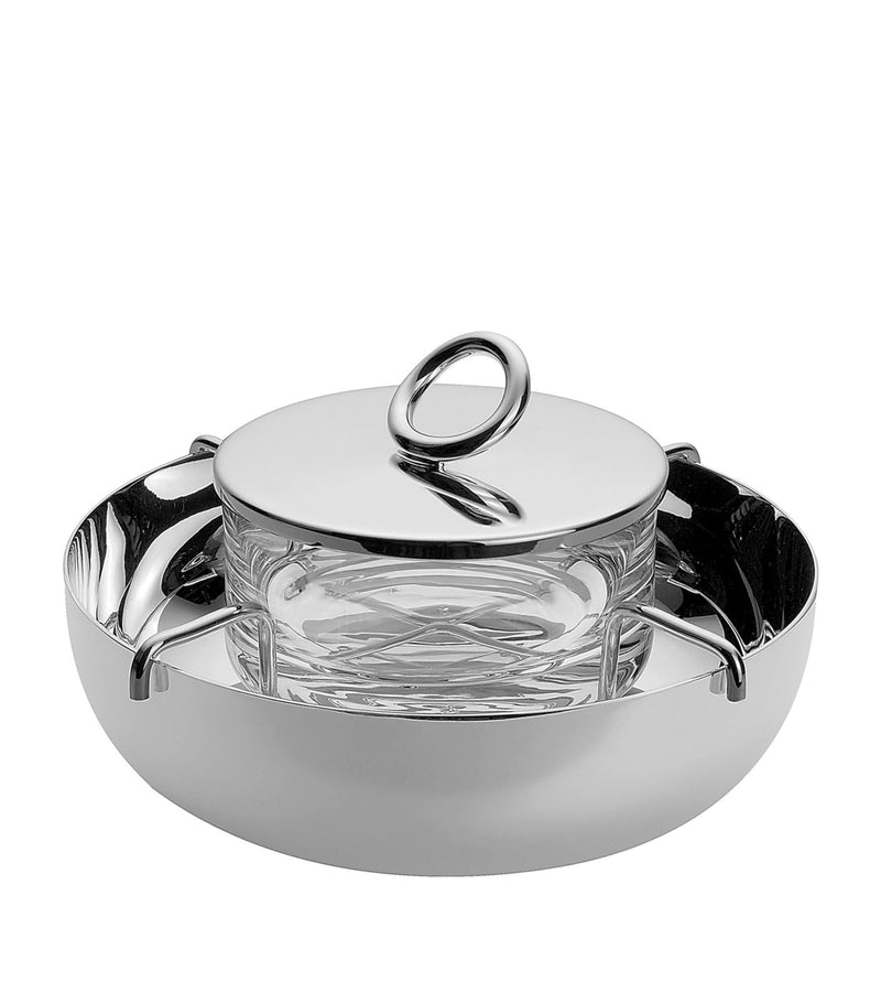 Christofle Vertigo caviar serving set - British product